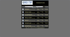 Desktop Screenshot of downloads.greytip.com