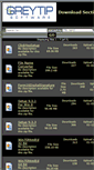 Mobile Screenshot of downloads.greytip.com