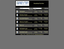 Tablet Screenshot of downloads.greytip.com